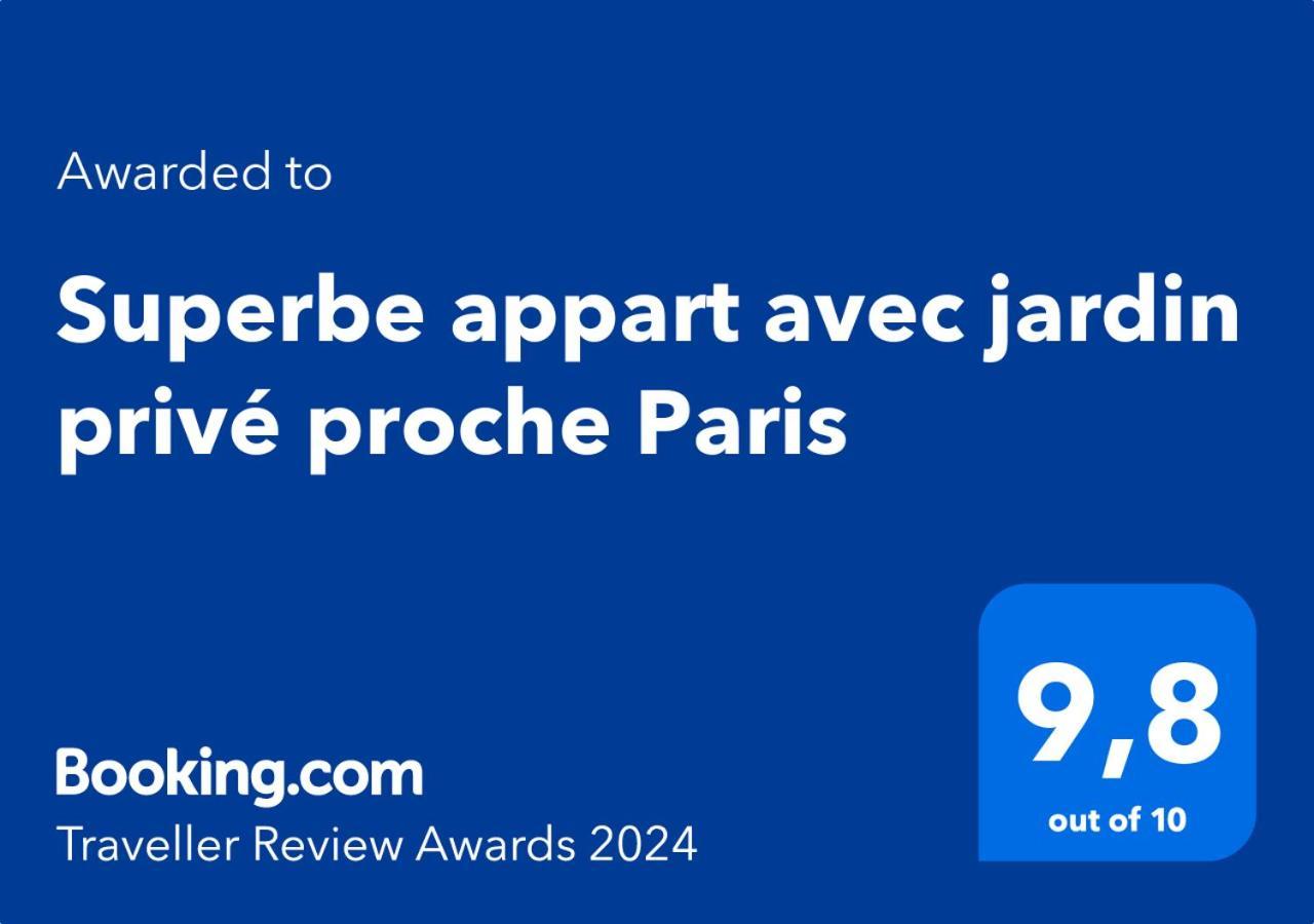 Ferienwohnung Superbe Appart Avec Jardin Prive Proche Paris Nogent-sur-Seine Exterior foto