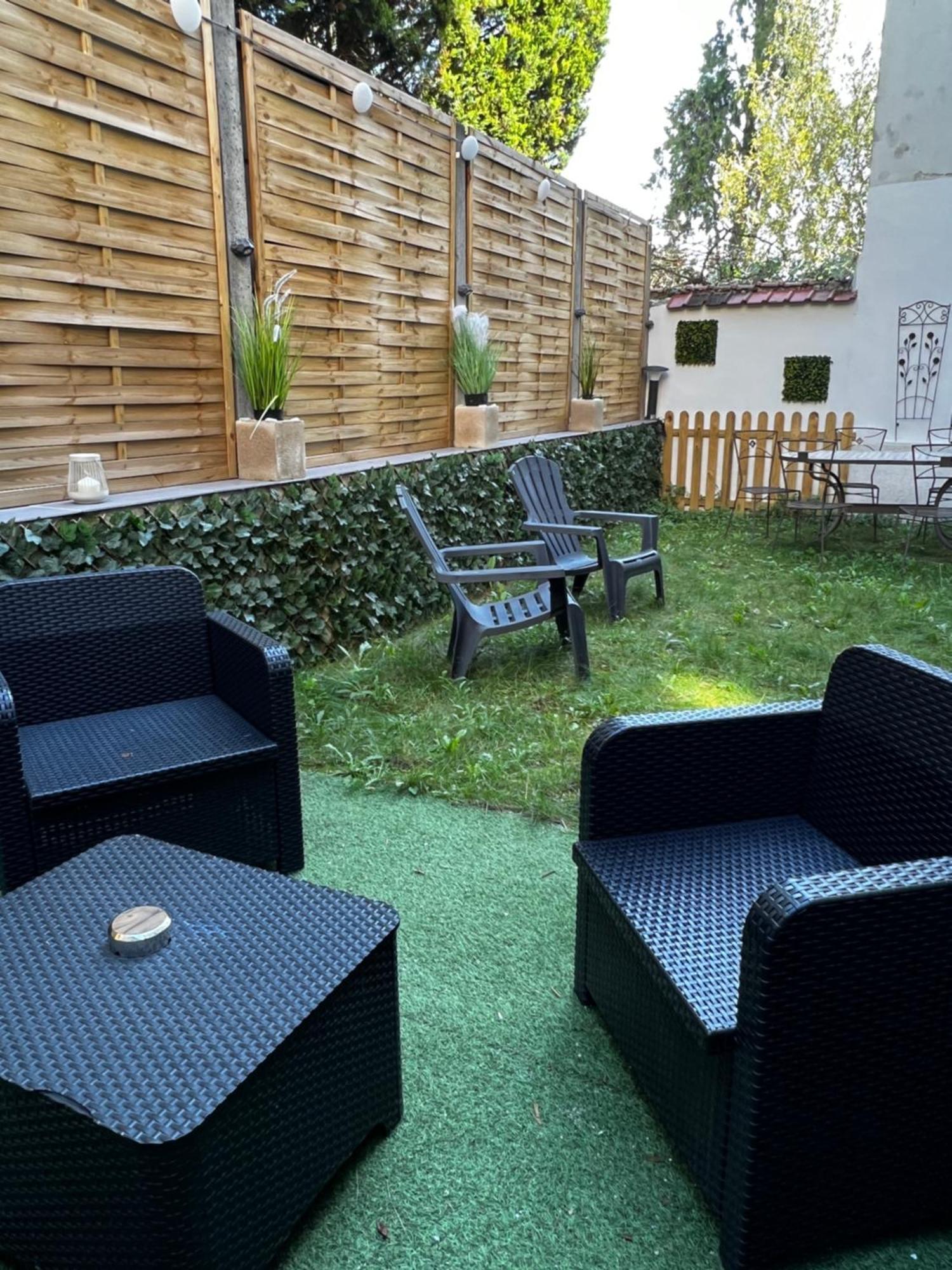 Ferienwohnung Superbe Appart Avec Jardin Prive Proche Paris Nogent-sur-Seine Exterior foto